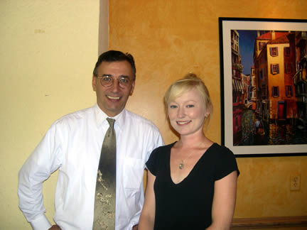 Dr. Alain Saint-Sans et Mme. Tina Richardson.